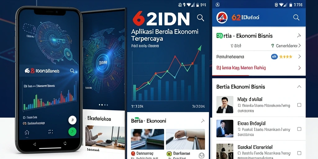 Tampilan antarmuka aplikasi 62IDN yang modern dan ramah pengguna.