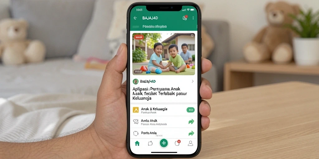 Antarmuka BAJAJ4D yang ramah pengguna untuk Pantau Anak.