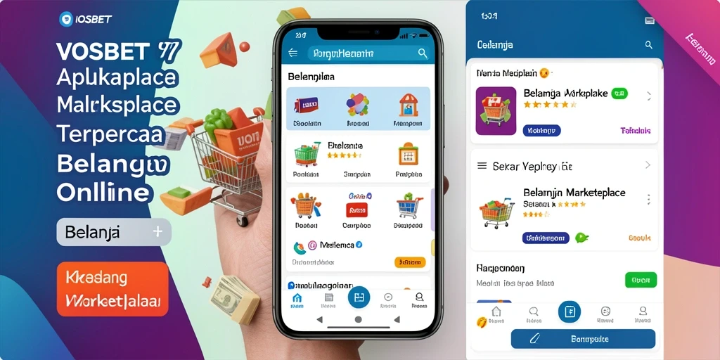 Tampilan antarmuka pengguna aplikasi IOSBET yang memudahkan belanja online.