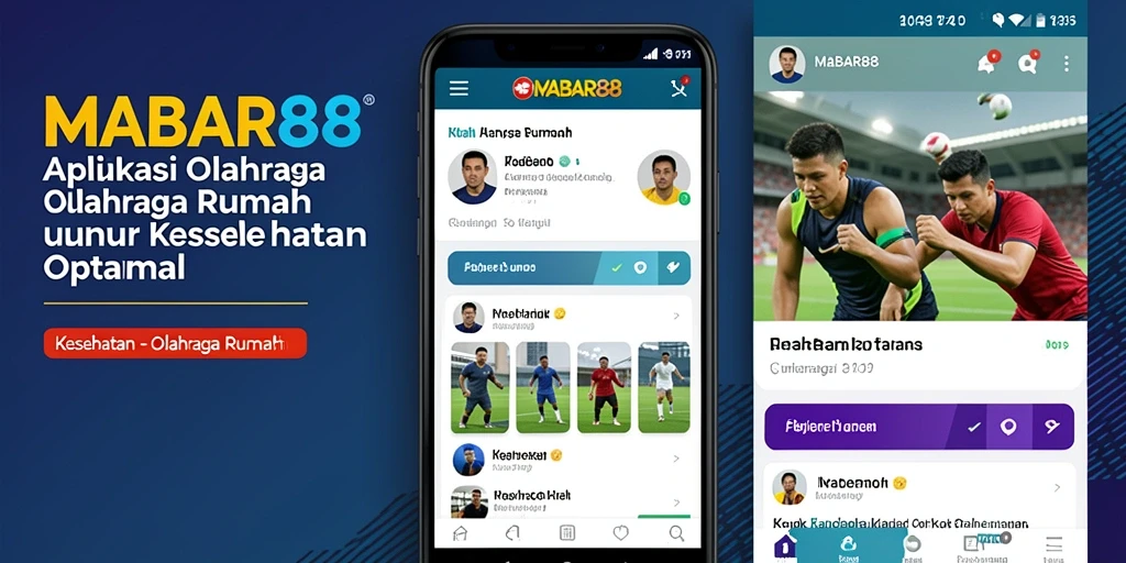 Tampilan antarmuka MABAR88 yang menarik untuk Olahraga Rumah.