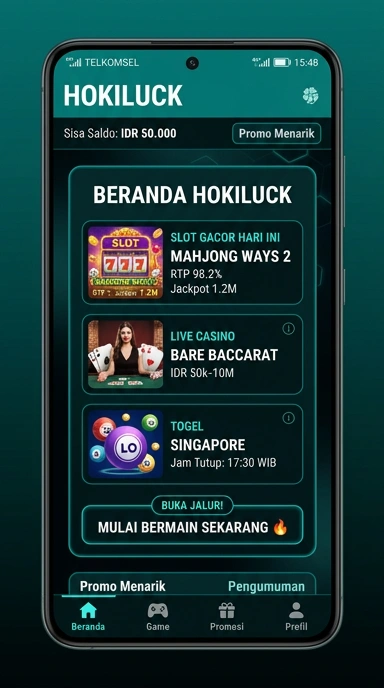 Halaman Link Alternatif Hokiluck Terbaik untuk Pengguna Android